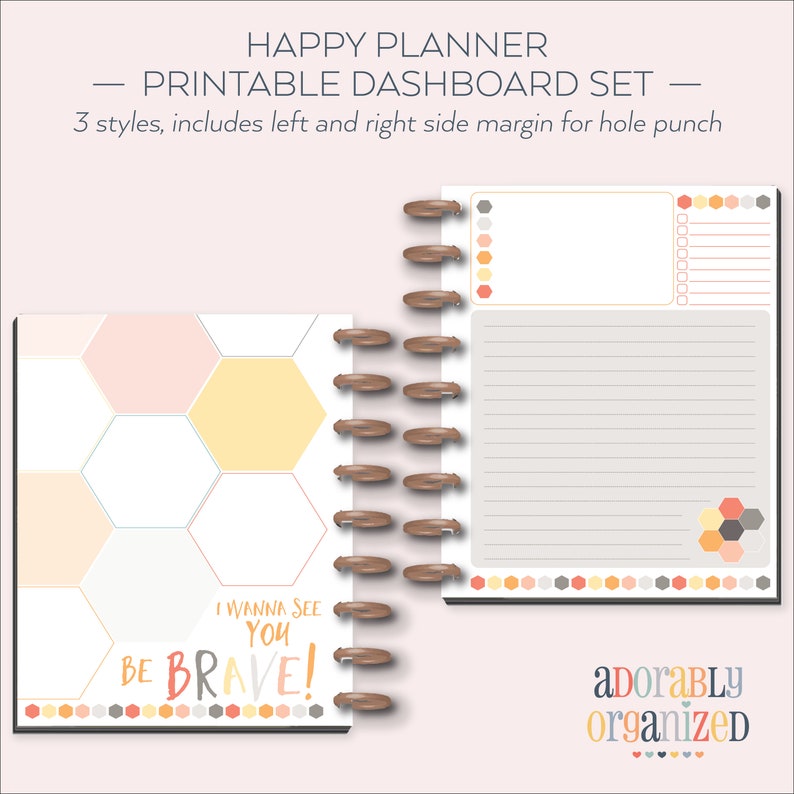 Happy Planner PRINTABLE Filler Pages Planner Refills / Etsy