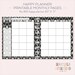 BIG HAPPY PLANNER Printable Monthly Planner Refills / Inserts - 8.5 X ...