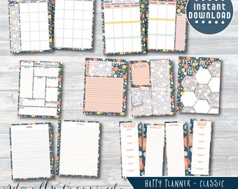 HAPPY PLANNER PRINTABLE Monthly Planner Refills / Inserts 7 - Etsy