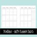 Happy Planner PRINTABLE Weekly Planner Refills / Inserts PDF 7 X 9.25 ...