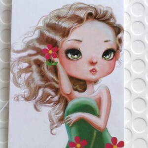 250 PRICE TAGS HANG Tags Retail Tags Boutique Tags Cute Big Flower Girl Merchandise Tags Clothing Tags