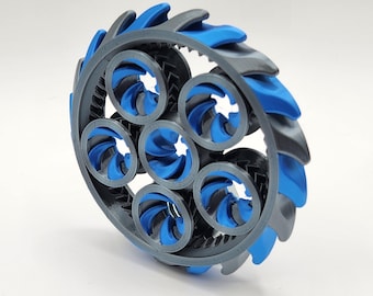 Gear Fidget Spinner | 3" diameter