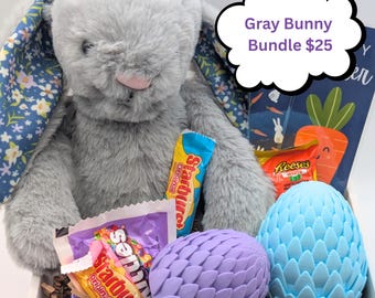 Easter Bunny Bundle – Bunny, Fidgets, Candy and Bookmarks