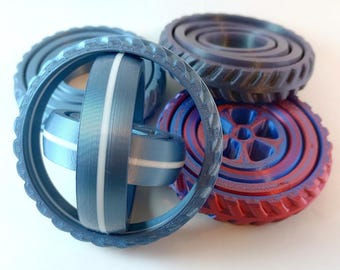 Chunky Fidget Spinner | Quiet Sensory Toys | 2.75" Diameter