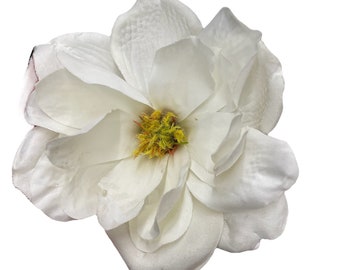 Magnolia Hair flower Beautiful White Bridal Hair Accessory