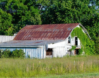 arte impresión o lienzo foto rural, viejo, granero, país de la granja, tren, tractor, camión, gas, caballo, vaca, flor, decoración de la casa de campo, rústico,