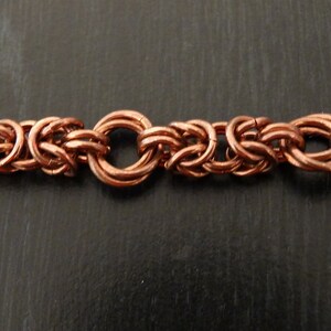 Byzantine Rose Chain Bracelet - Etsy