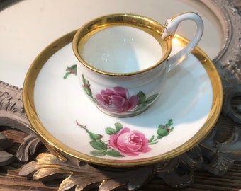 Meissen Porcelain Tray 29 cm, Pink Rose Decor - Etsy 日本