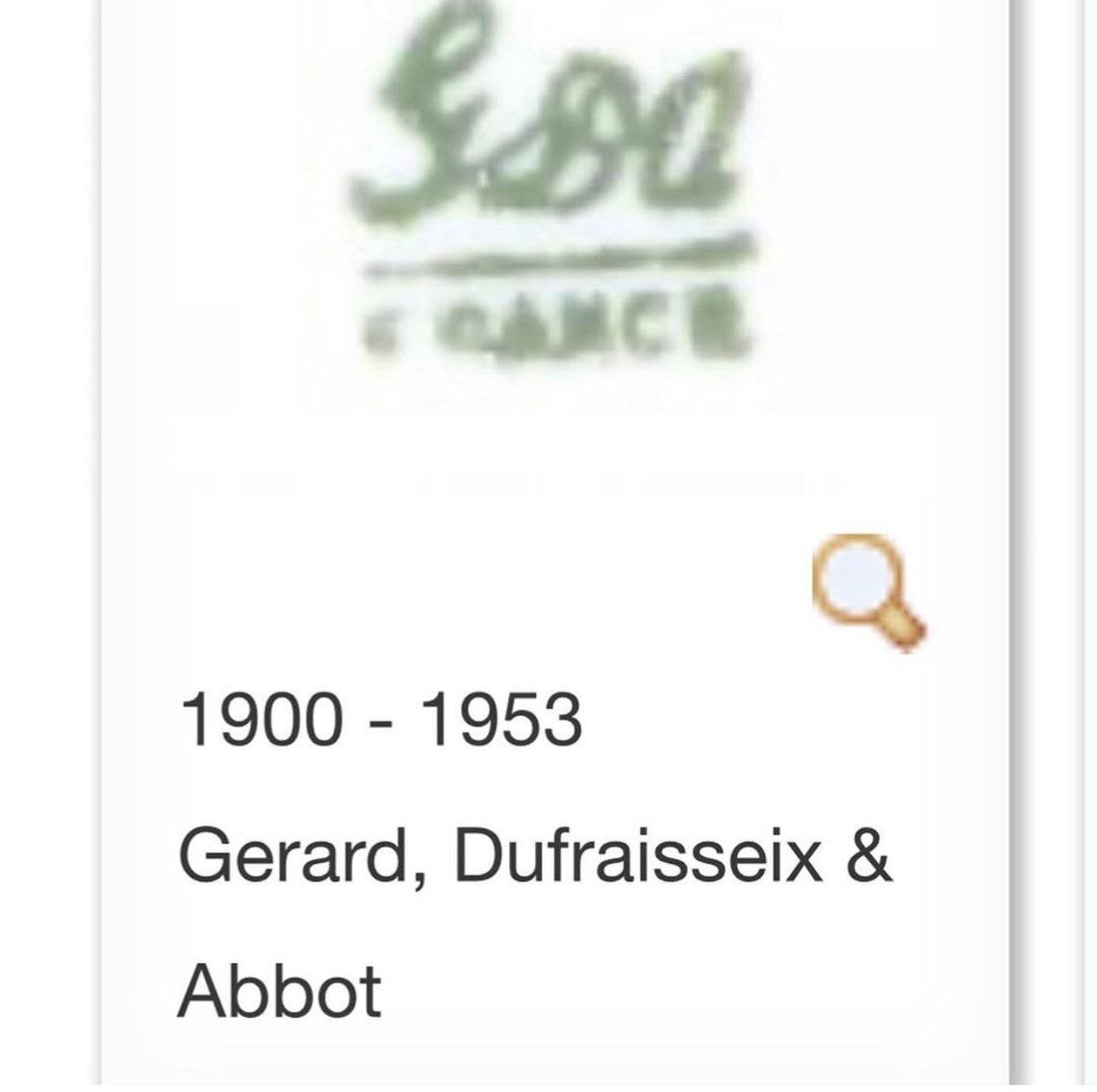 France Limoges GDA porcelain Mark hand painted flowers very Etsy