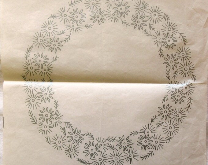 Transfert à Repasser Vintage Deighton's SilverTex - Motif Grand Thé Cosy, Complet Et Inutilisé (Angleterre)