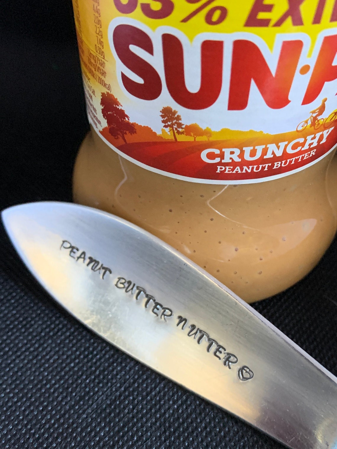 Personalised peanut butter silver plated knife gift under 10 Etsy