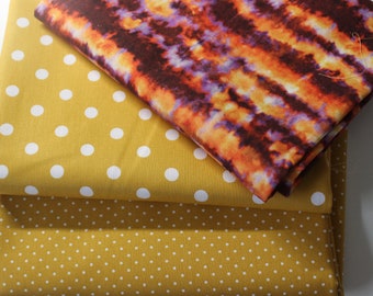 Öko-Tex Baumwollstoff Stoffpaket 5 x 50 x 140//150 sand