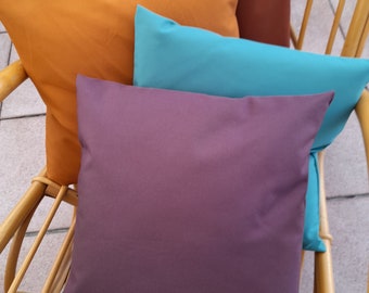 Outdoor cushion covers in all sizes and shapes, waterproof, without zipper including filling