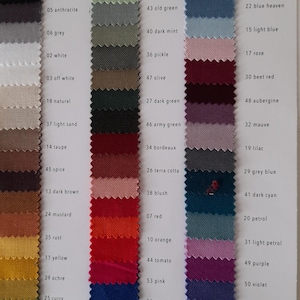 Öko-Tex Canvas - robust bomullstyg i många färger - perfekt för dekoration, väskor och mycket mer 40 x 150