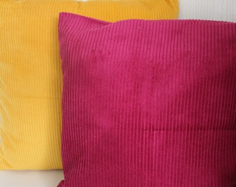 Housses de coussin toutes tailles et formes large cordon disponible en 8 coloris