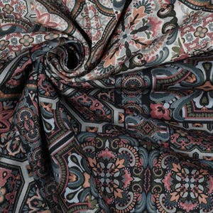 Oeko-Tex Canvas decorative fabric linen look 50 x 140 cm digital print