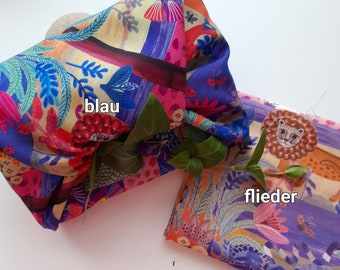 Furoshiki Öko-Tex 'Baumwolle , wiederverwendbare nachhaltige Verpackung