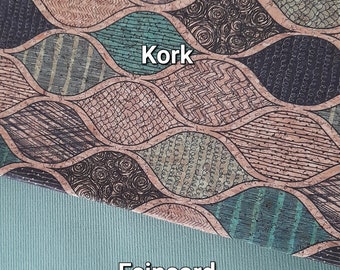 Breitcord/Feincord / Kork 50 x 140 / 65 cm