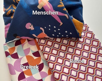 Furoshiki Öko-Tex 'Baumwolle , wiederverwendbare nachhaltige Verpackung