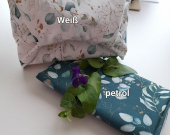 Furoshiki Öko-Tex Baumwolle , wiederverwendbare nachhaltige Verpackung