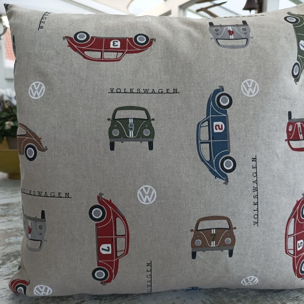 Cushion covers VW Beetle in beige all dimensions