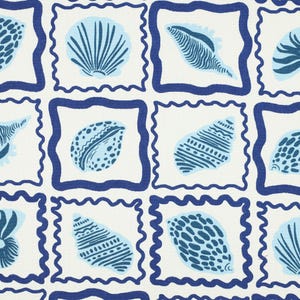 Oeko-Tex Canvas decorative fabric linen look 50 x 140 cm maritime
