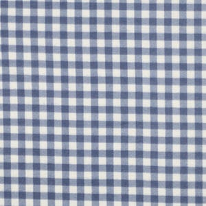 Oeko-Tex flannel - cotton check 50 x 140 cm blue