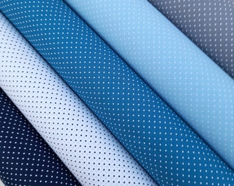 Coated cotton with dots 50 x 148 cm Oeko-Tex certified for food, bags, aprons, tablecloths, pillows