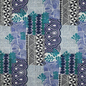 Oeko-Tex Canvas decorative fabric linen look 50 x 140 cm digital print