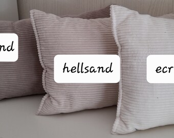 Cushion covers in all sizes and shapes Wide cord available in many Reading bones
