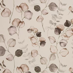Oeko-Tex Canvas decorative fabric linen look 50 x 140 cm eucalyptus