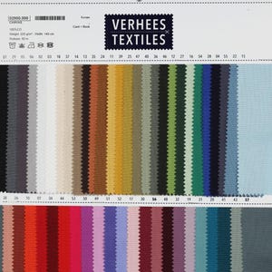 Öko-Tex canvas cotton linen look 50 x 140 cm image 5