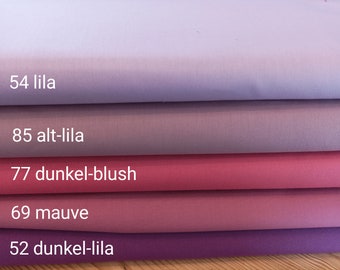 Öko-Tex Poplin - Cotton fabric 50 x 146 cm plain