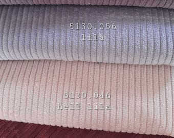 Oeko-Tex cord fabric, wide cord cotton 50 x 142 cm