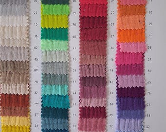 Oeko-Tex, muslin double gauze uni 50 x 135 cm