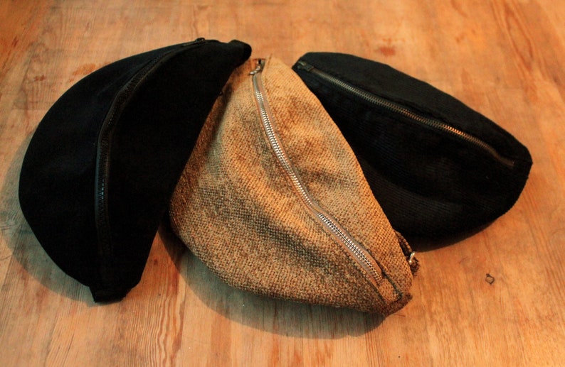 Hip bag Hip bag Belly bag Handbag Purse Velvet Belly BagFanny Packs