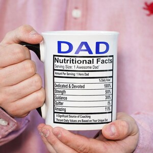 Cottage Creek Dad Mug, 16oz. Ceramic Dad Coffee Mug, Dad Gifts, Dad Gifts from Daughter, Dad Birthday Gifts