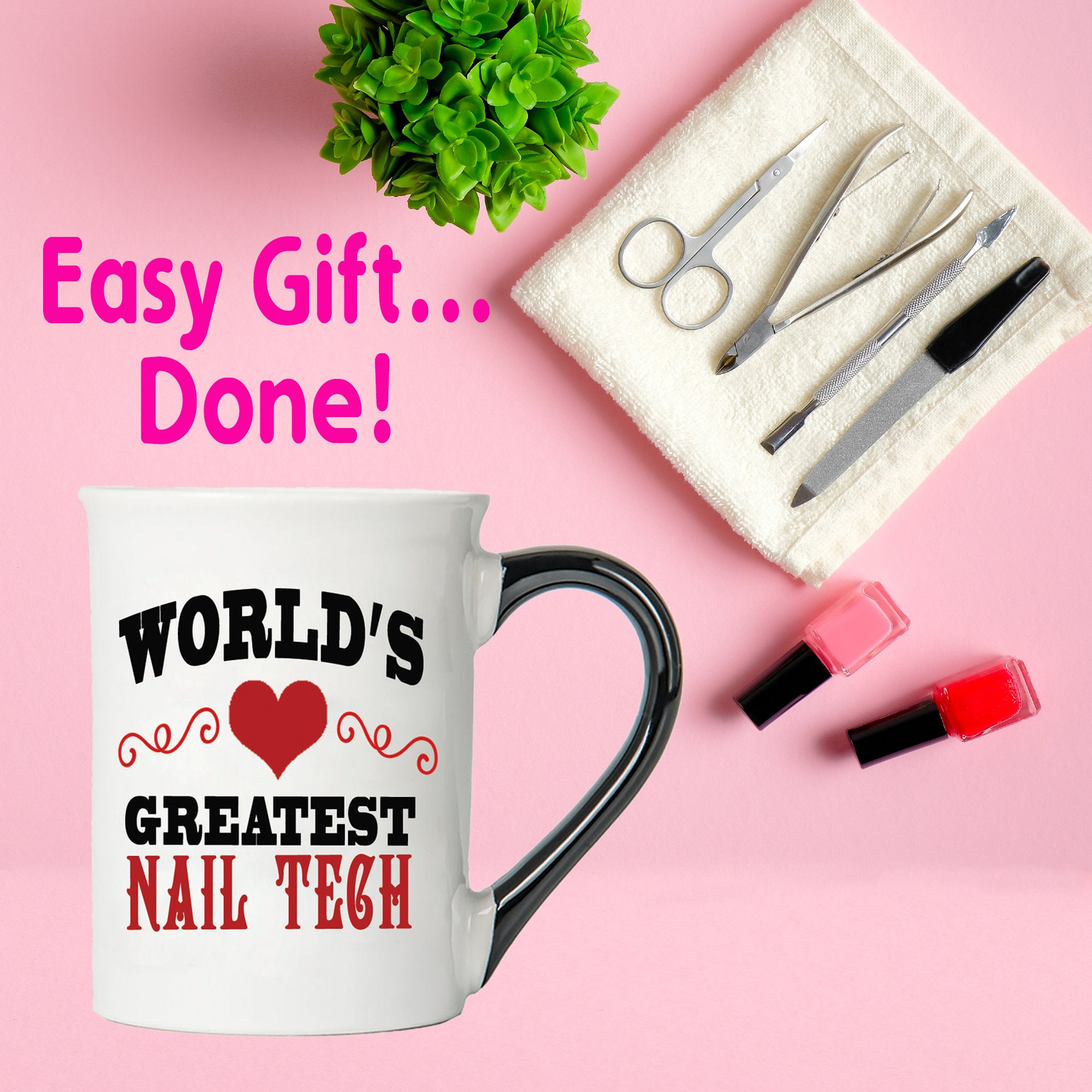 Nail Tech Gifts World's Greatest Nail Tech Salon Gifts Etsy