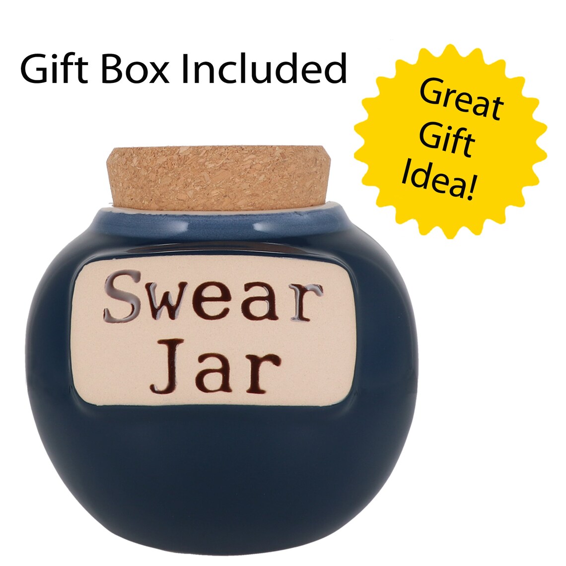 Swear Jar Swear Bank for Swear Words Cuss Word Gifts Cussing Etsy
