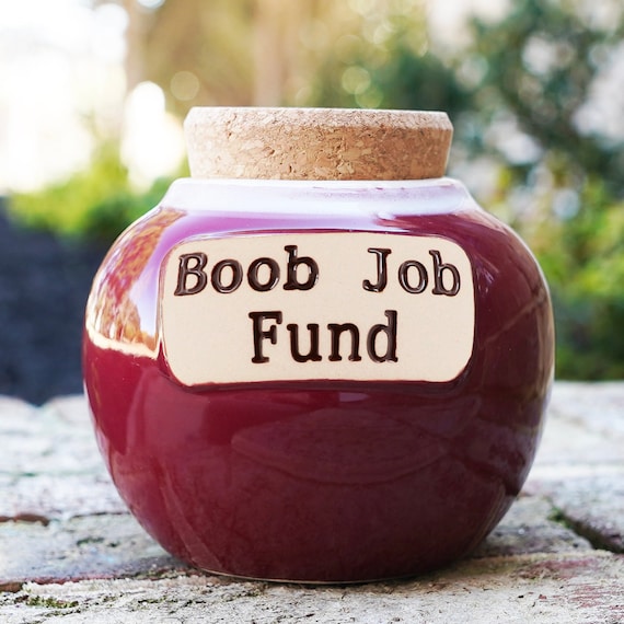 Cottage Creek Boob Job Definition Fund Jar