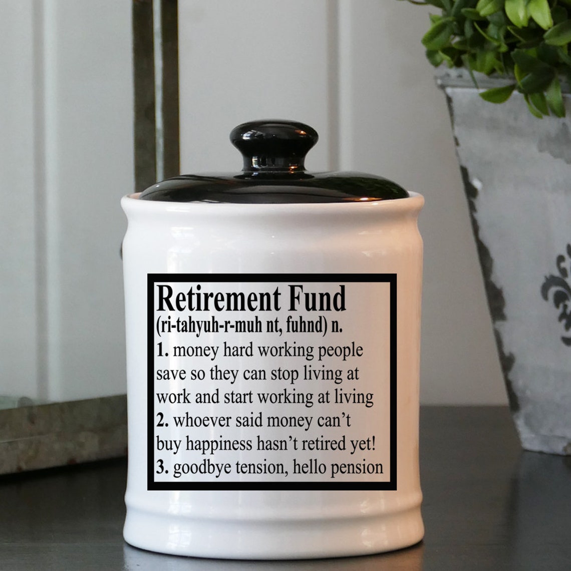 Retirement jar 