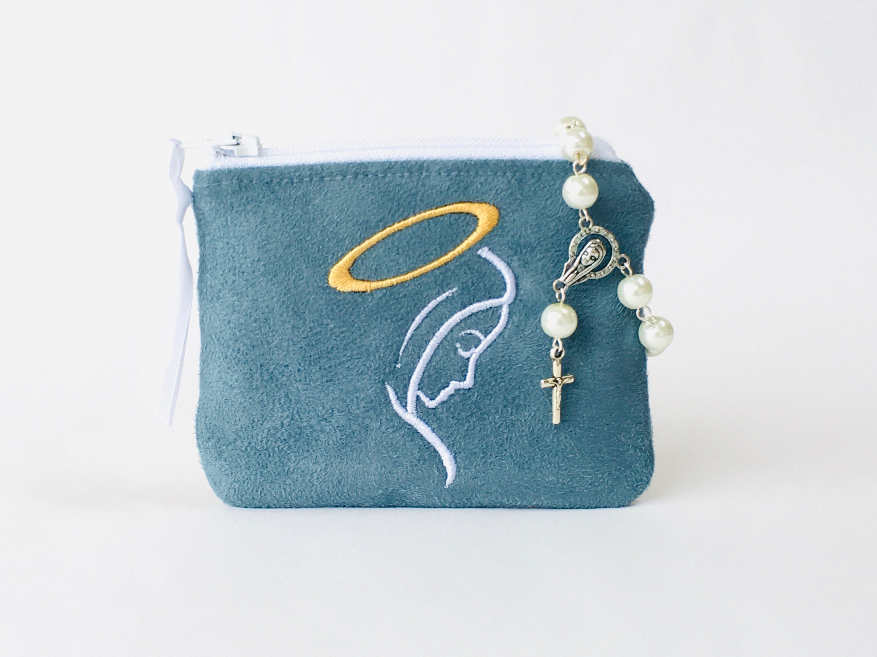 Fabric rosary pouch 7x7 cm | online sales on HOLYART.com