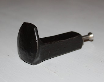 Railroad Spike Coat, Hat Hook, Rustic