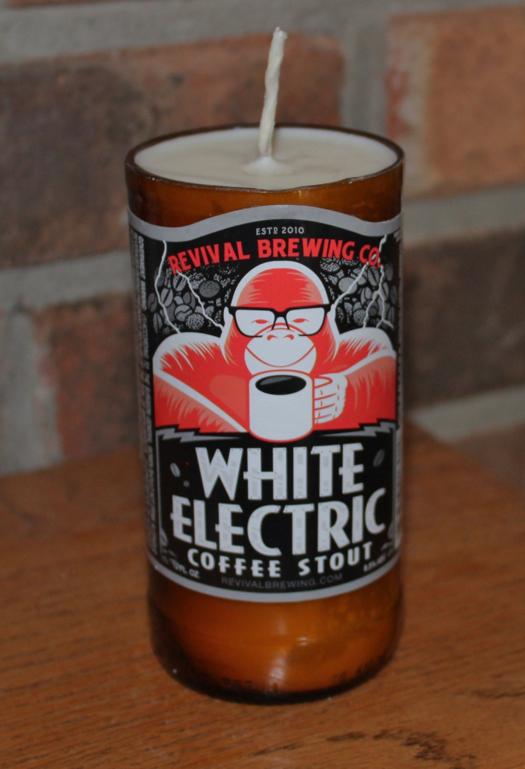 Revival Brewing white Electric Coffee Stout Beer Etsy UK