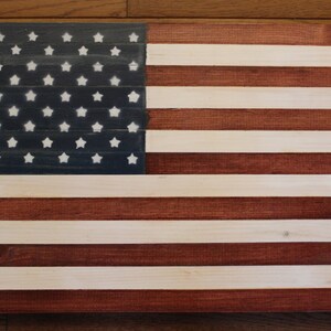 Wood American Flag, United States
