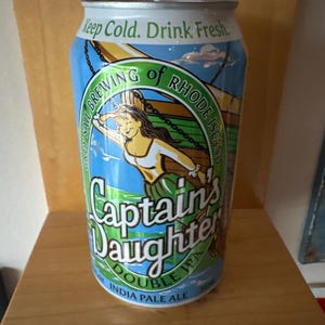 Grey Sail Brewing of Rhode Island Beer Can Soy Candle, Captain’s Daughter Double IPA