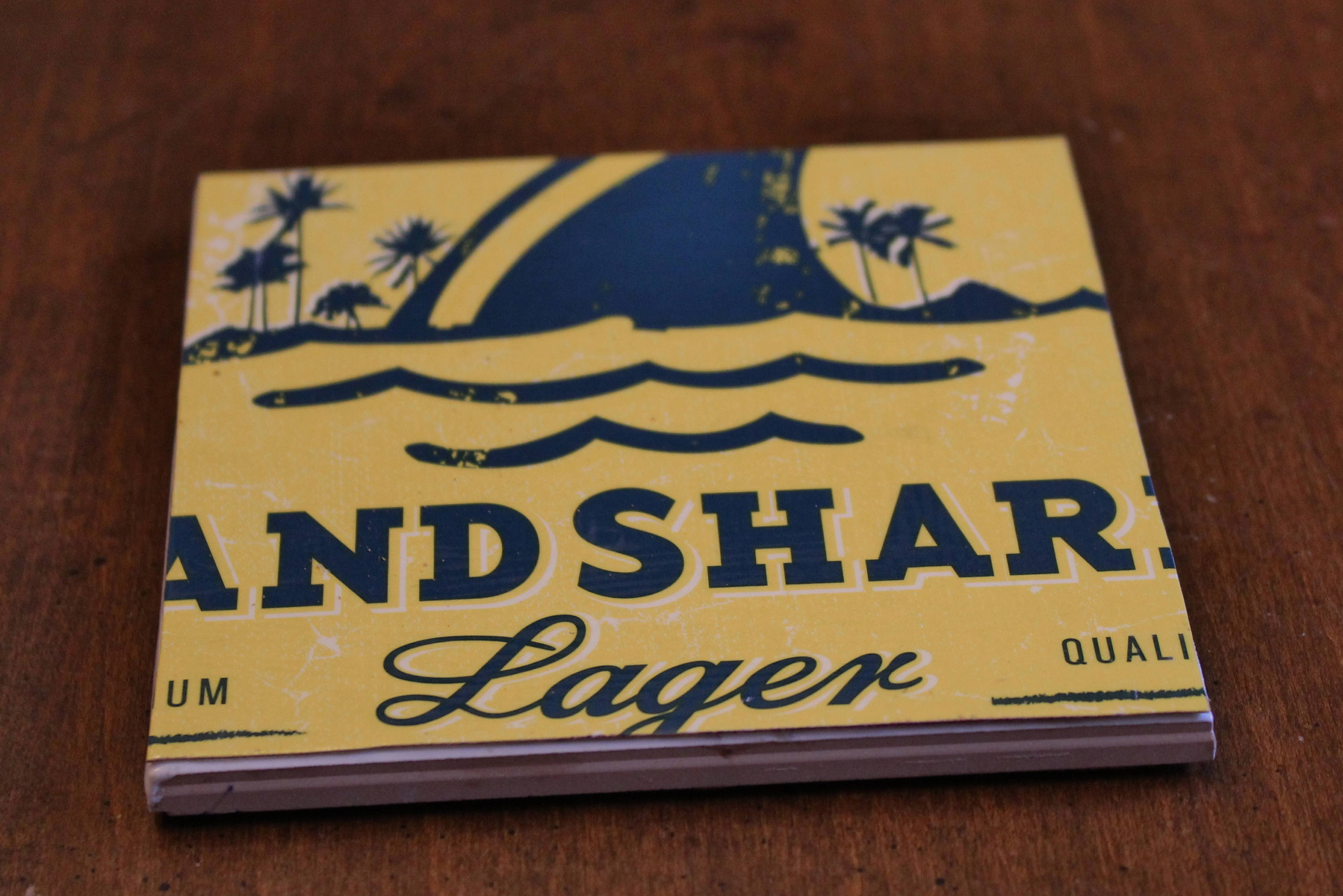 Set of 2 Land Shark Lager Beer Box Drink Coasters Etsy