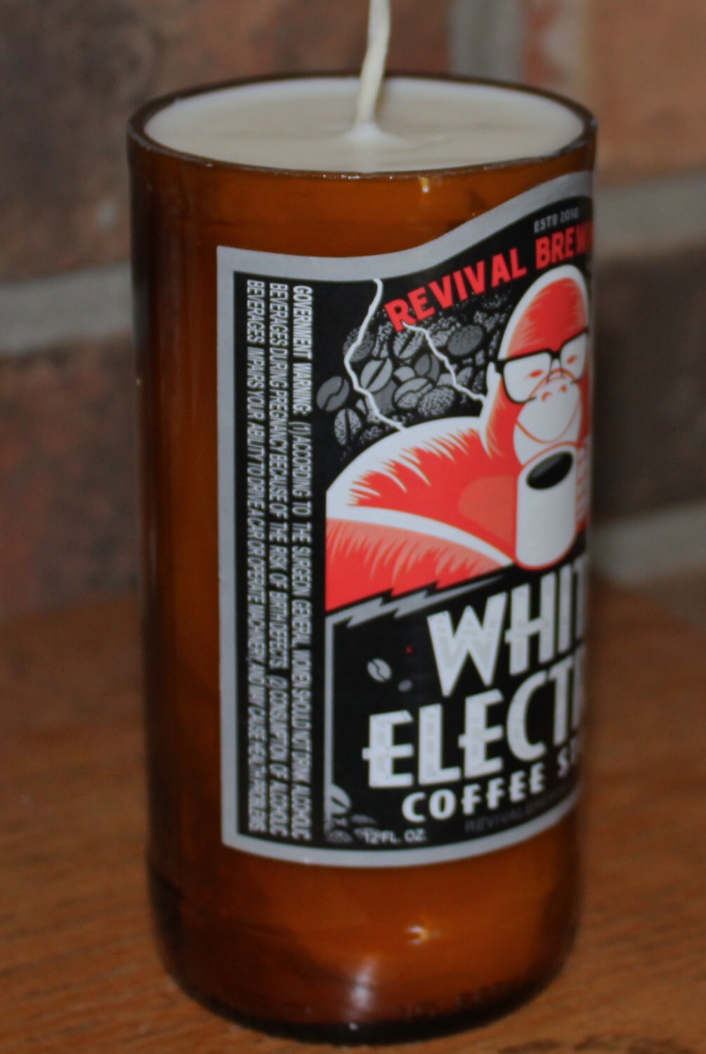 Revival Brewing white Electric Coffee Stout Beer Etsy UK