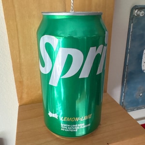 Sprite Soda Can Candle, Lime Scent