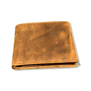 Portafoglio per monete e carte/pelle marrone/Portafoglio in pelle /portafoglio/ /marrone chiaro /monete portafoglio artigianali /fatto a mano/madeinlondon/portafoglio Hunter